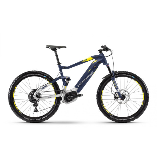 Купить Велосипед  Haibike SDURO FullSeven 7.0 500Wh 27,5", рама L, сине-бело-желтый, 2018 (арт 4540130848) в Киеве - фото №1